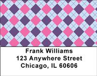 Argyle Textures Address Labels