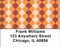 Argyle Textures Address Labels
