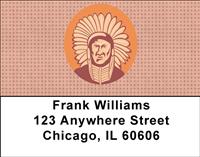 Native American Chiefs Address Labels