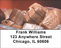 Chocolate Candies Address Labels