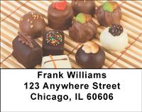 Chocolate Candies Address Labels