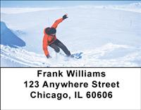 Life On The Slopes Address Labels