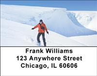 Life On The Slopes Address Labels