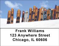 Snowboards Address Labels