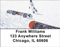 Snowboards Address Labels
