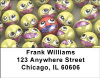 Silly Smileys Address Labels