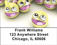 Silly Smileys Address Labels