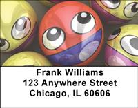 Silly Smileys Address Labels