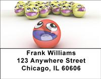 Silly Smileys Address Labels