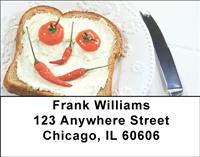 Fun Food Address Labels