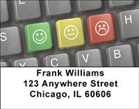 Keyboard Smileys Address Labels