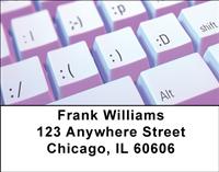 Keyboard Smileys Address Labels