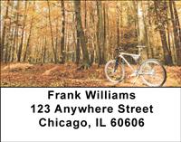 Mountain Bikes Address Labels