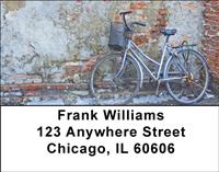 Antique Bikes Address Labels