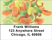 Fruity Candies Address Labels