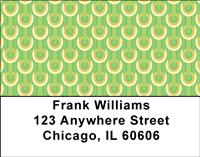 Peacock Patterns Address Labels
