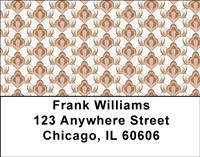 Peacock Patterns Address Labels