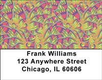 Peacock Patterns Address Labels