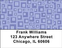 Funky Squares Address Labels
