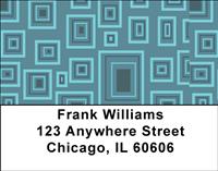Funky Squares Address Labels
