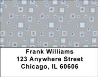Funky Squares Address Labels