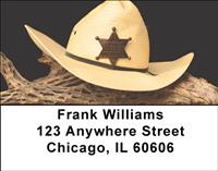 Sheriff Badge Address Labels