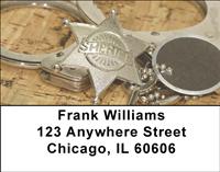 Sheriff Badge Address Labels