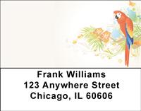 Parrot Paradise Address Labels