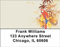 Parrot Paradise Address Labels