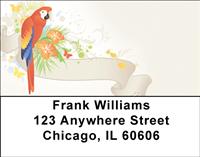 Parrot Paradise Address Labels