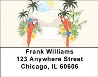 Parrot Paradise Address Labels