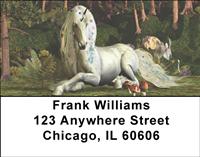 Unicorns In The Forest Address Labels