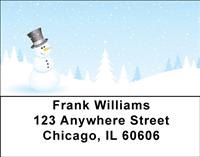 Classic Snowman Address Labels