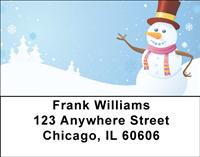 Classic Snowman Address Labels