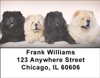 Chow Chow Pals Address Labels