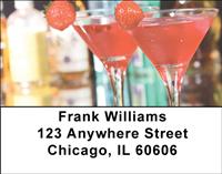 Colorful Cocktails Address Labels