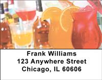Colorful Cocktails Address Labels