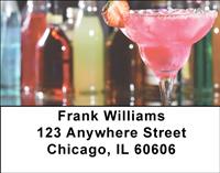 Colorful Cocktails Address Labels