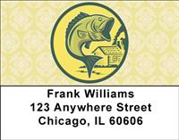 Largemouth Bass Address Labels