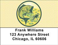 Largemouth Bass Address Labels