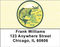 Largemouth Bass Address Labels