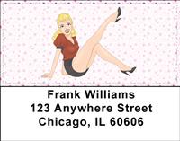 Pin Up Girls Address Labels