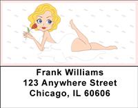 Pin Up Girls Address Labels