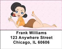 Pin Up Girls Address Labels