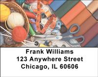 Sewing Supplies Address Labels