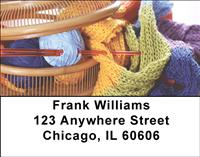 Knitting Basket Address Labels