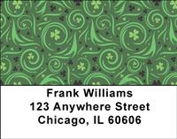 Shamrock Patterns Address Labels