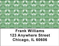 Shamrock Patterns Address Labels