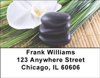 Orchids and Zen Stones Address Labels