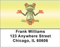 Zen Frog Address Labels